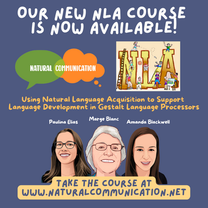 Parents Using NLA to Support Language Development in GLPs